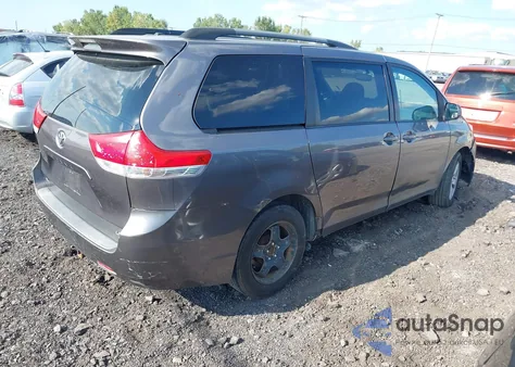2011 Toyota Sienna Le V6 from USA, damaged, VIN 5TDKK3DC7BS013935
